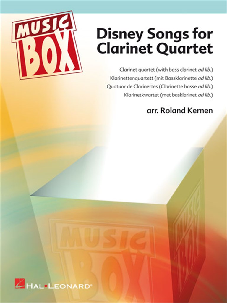 Disney Songs for Clarinet Quartet